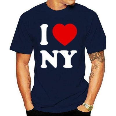 Camiseta Masculina Vintage I Love Ny