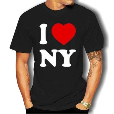 Camiseta Masculina Vintage I Love Ny