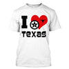 Camiseta Vintage Eu Amo O Texas