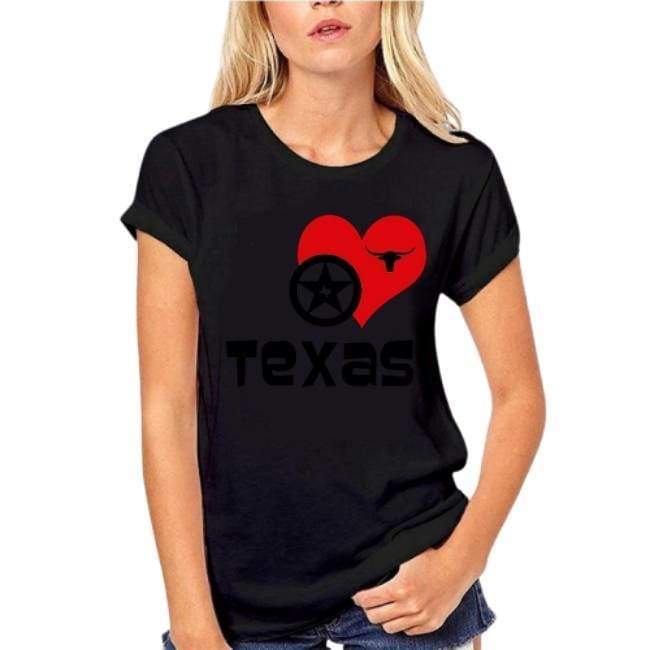 Camiseta Vintage Eu Amo O Texas