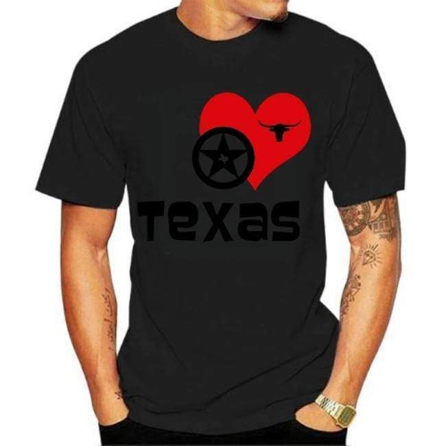 Camiseta Vintage Eu Amo O Texas