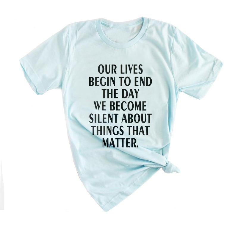 Camiseta Vintage Feminina Martin Luther King