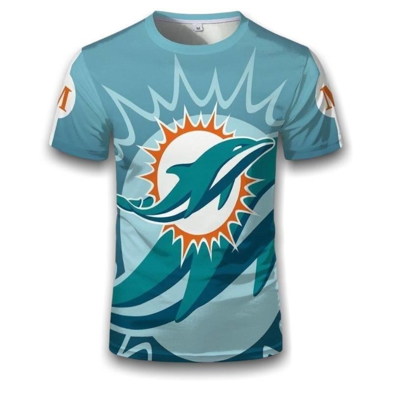 Camiseta Vintage Do Miami Dolphins