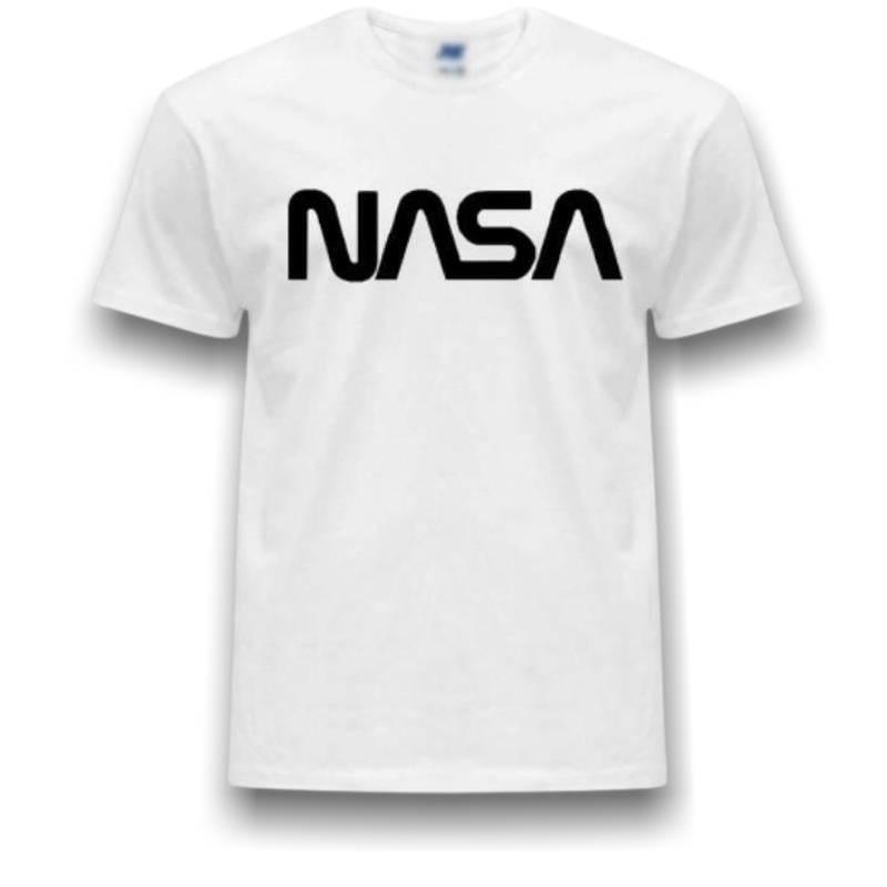 Camiseta Masculina Preta Vintage Da Nasa