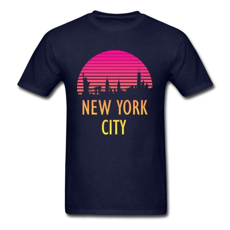 Camiseta Vintage Da Cidade De Nova York