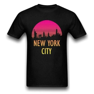 Camiseta Vintage Da Cidade De Nova York