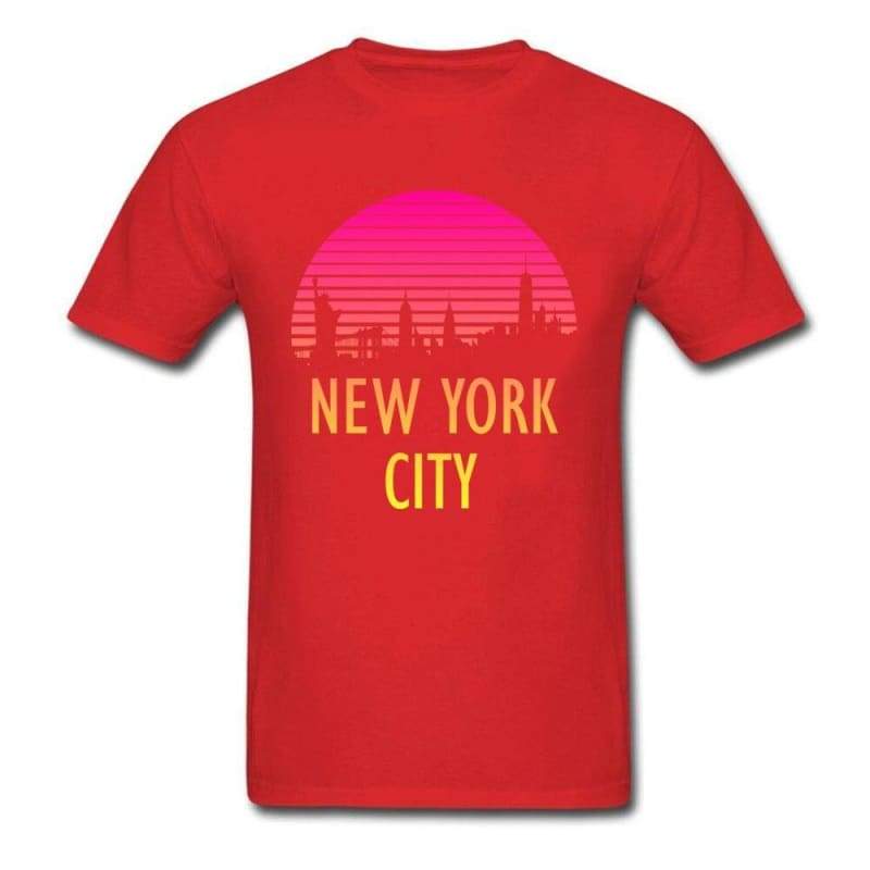 Camiseta Vintage Da Cidade De Nova York