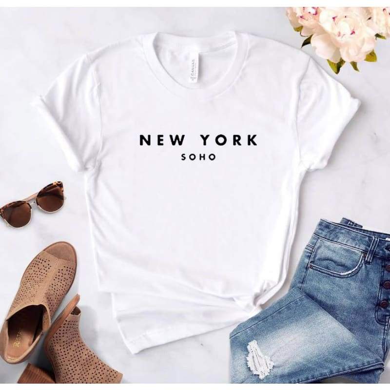 Camiseta Feminina Vintage New York