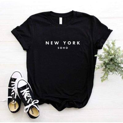 Camiseta Feminina Vintage New York