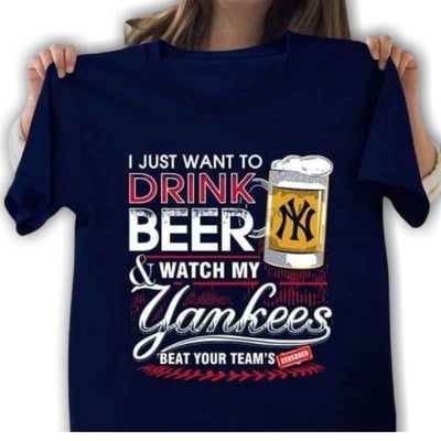 Camiseta Feminina Vintage Do New York Yankees