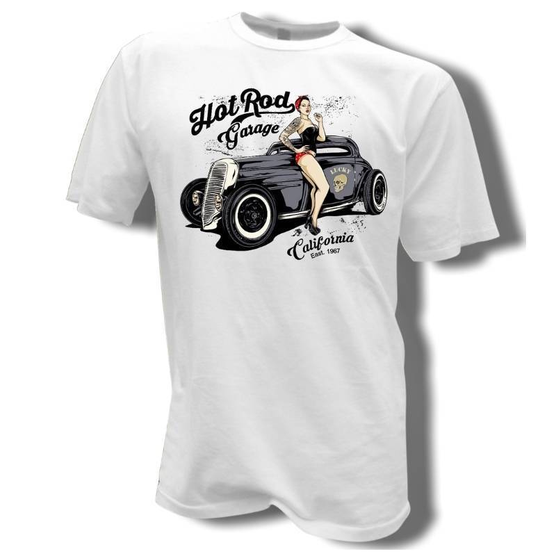 Camiseta Vintage Pin-Up