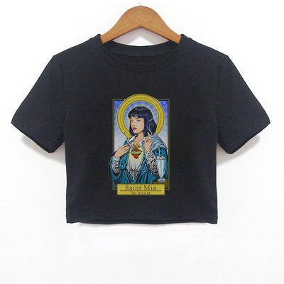 Camiseta Feminina Vintage Pulp Fiction