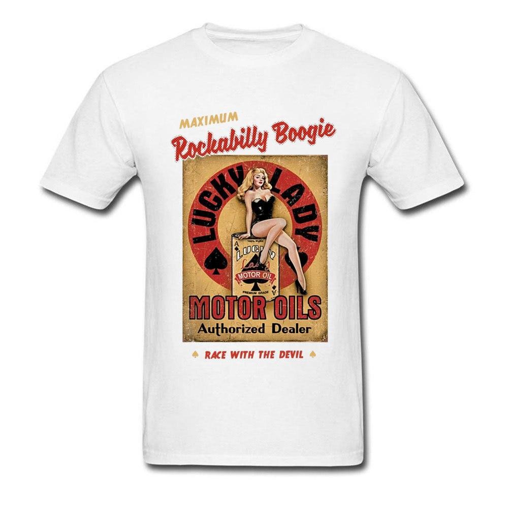 Camiseta Vintage Rockabilly Pin-Up