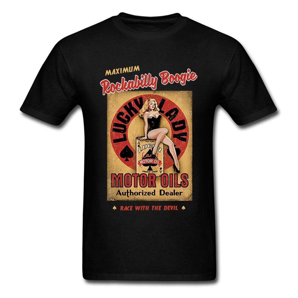 Camiseta Vintage Rockabilly Pin-Up