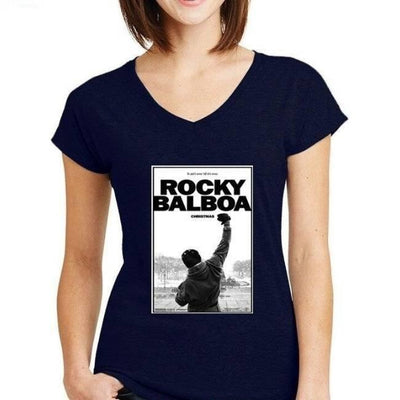 Camiseta Feminina Vintage Rocky Balboa