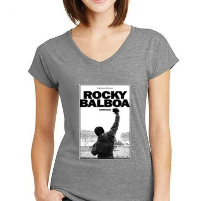 Camiseta Feminina Vintage Rocky Balboa