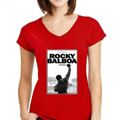 Camiseta Feminina Vintage Rocky Balboa