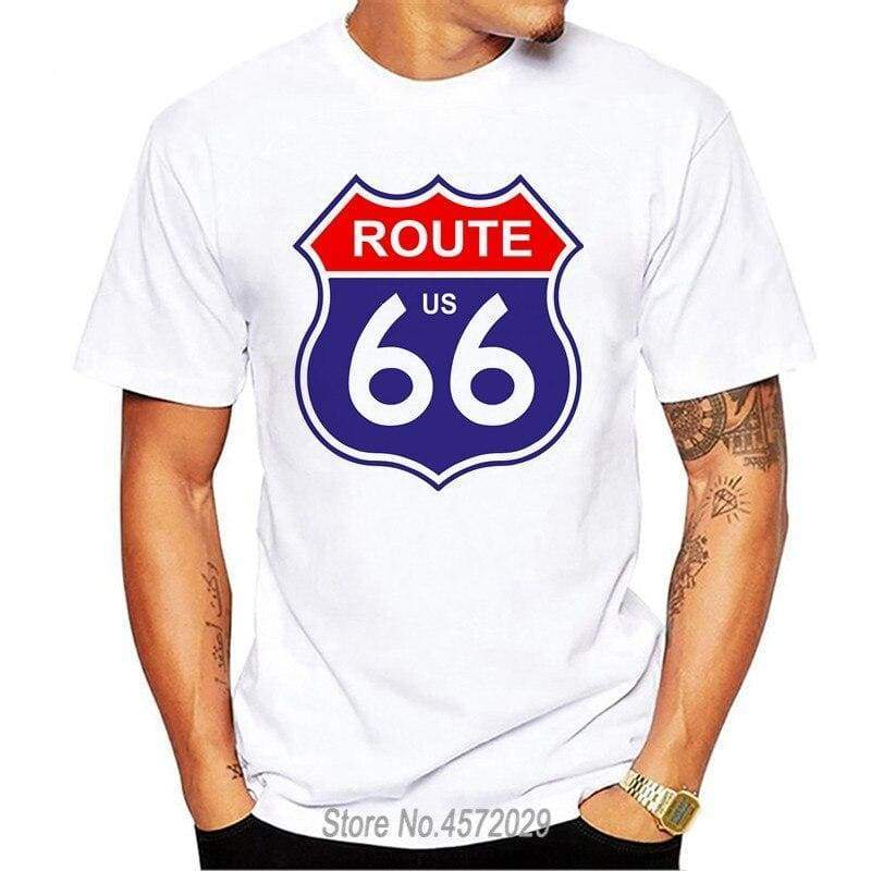 Camiseta Vintage Route 66 Eua