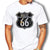 Camiseta Vintage Route 66 Eua