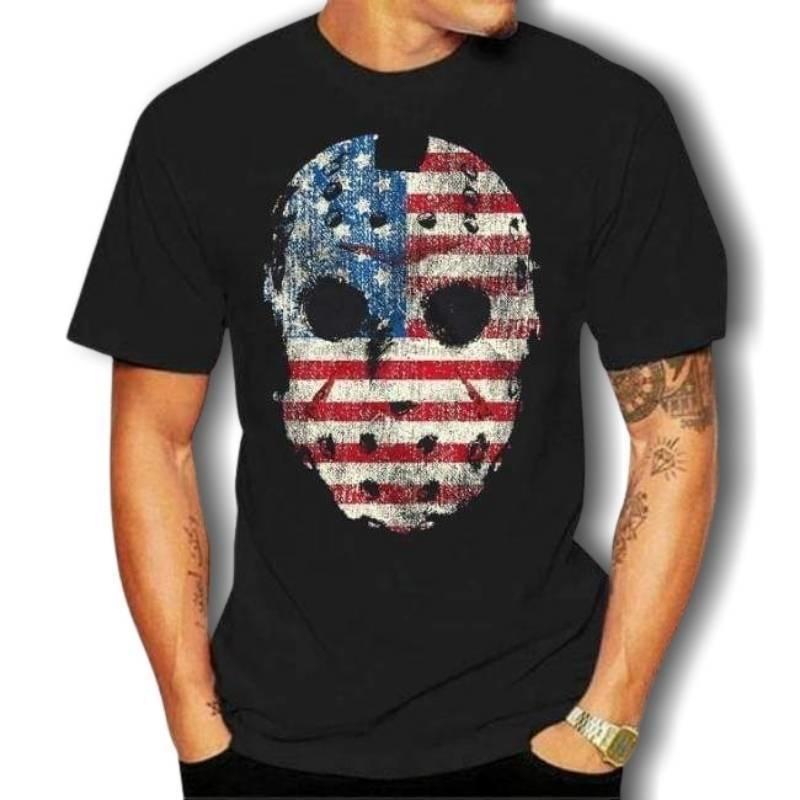 Camiseta Masculina Estilo Americano Vintage