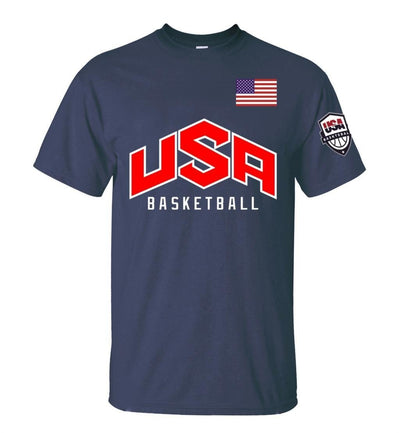 Camiseta Vintage Do Time De Basquete Dos Eua