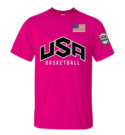 Camiseta Vintage Do Time De Basquete Dos Eua