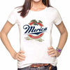 Camiseta Feminina Vintage Dos Eua