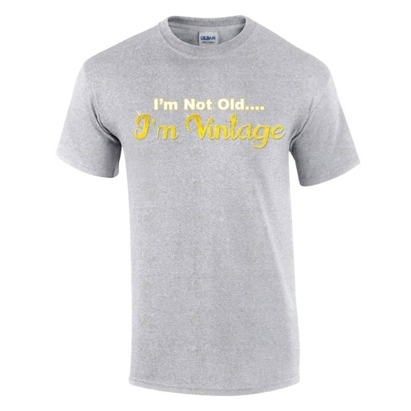 Camiseta Eu Não Sou Velho, Sou Vintage