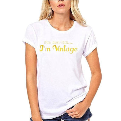 Camiseta Eu Não Sou Velho, Sou Vintage