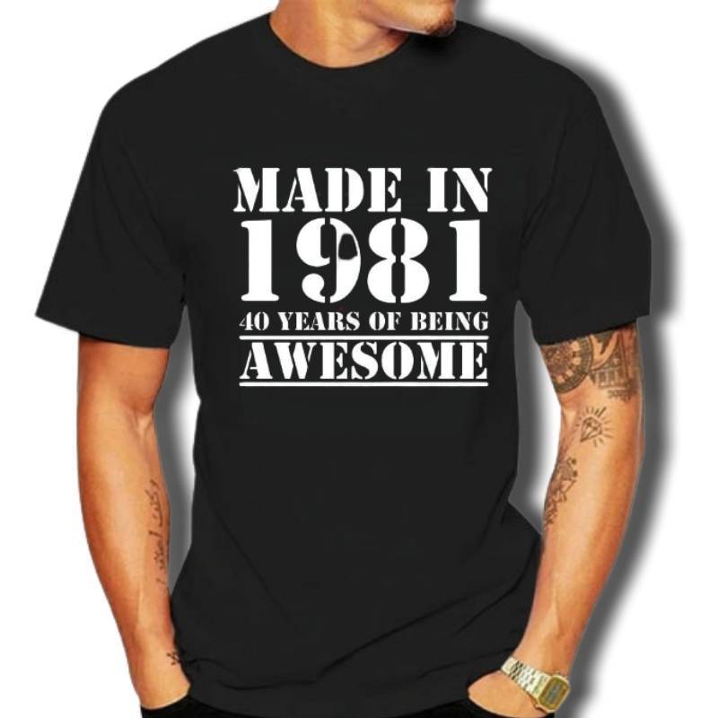 Camiseta Vintage De 1981