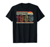 Camiseta Vintage De 1989