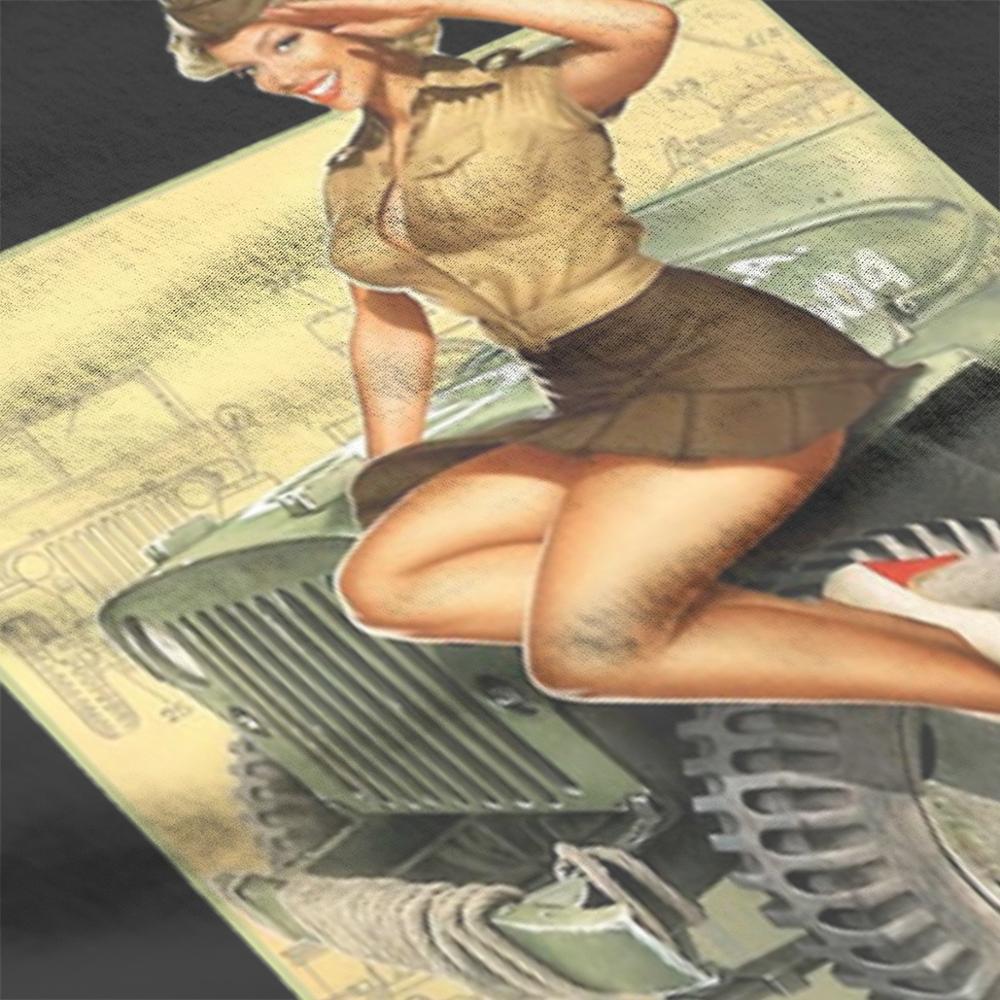 Camiseta Vintage Pin-Up