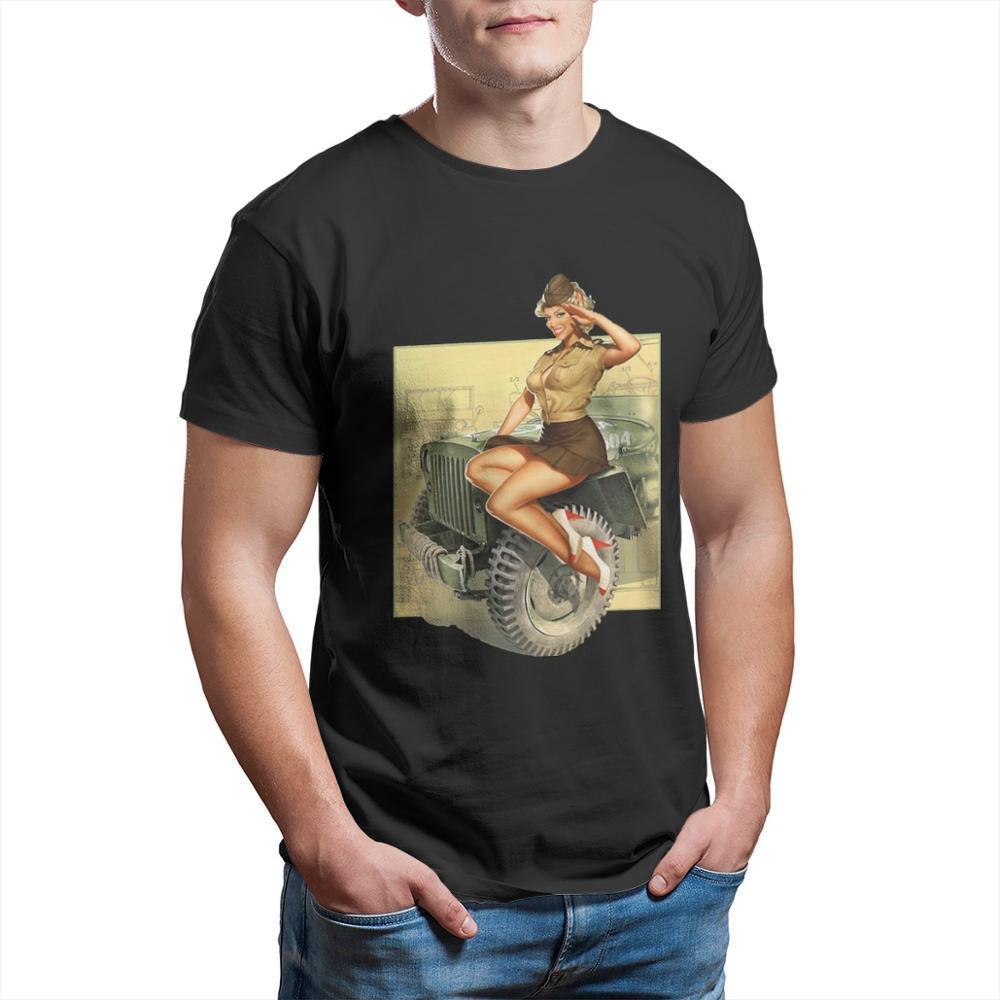 Camiseta Vintage Pin-Up