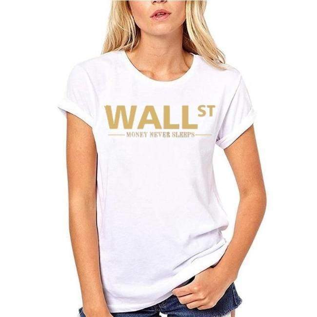Camiseta Vintage Wall Street
