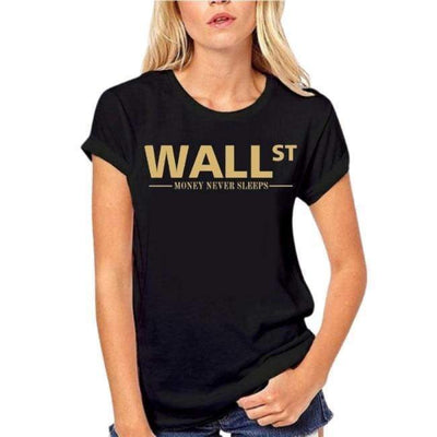 Camiseta Vintage Wall Street