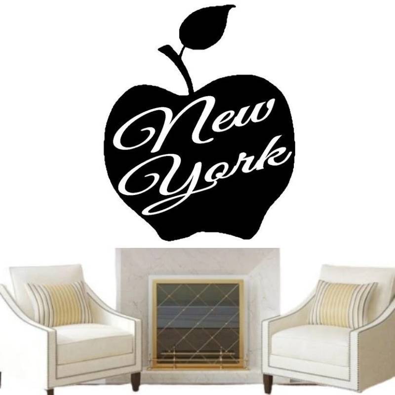 Adesivos De Escrita Vintage De Nova York