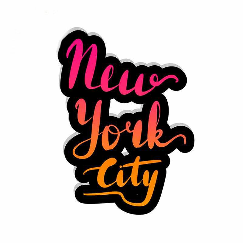 Adesivos De Parede Vintage 3d De Nova York
