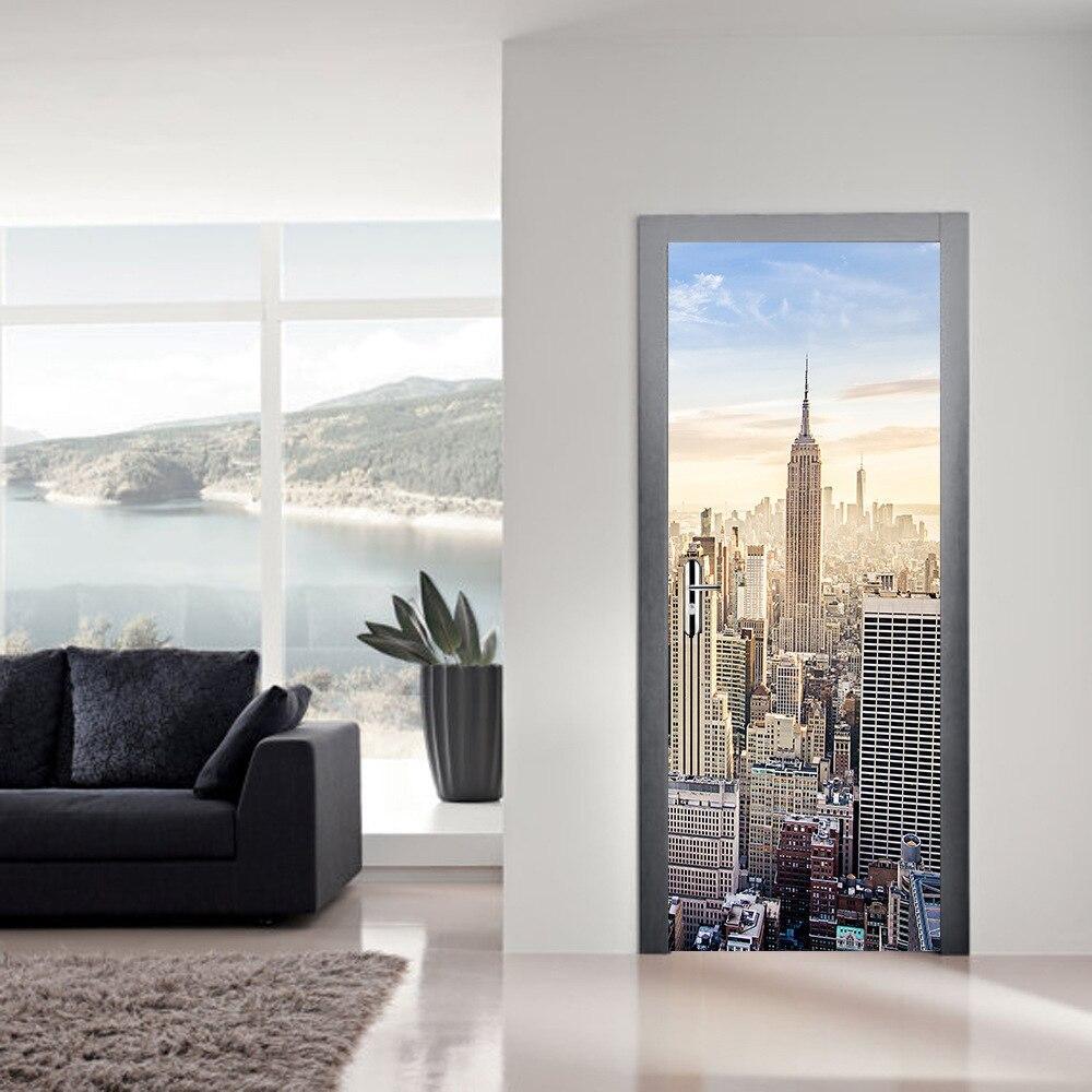 Adesivos Vintage Para Porta De Nova York