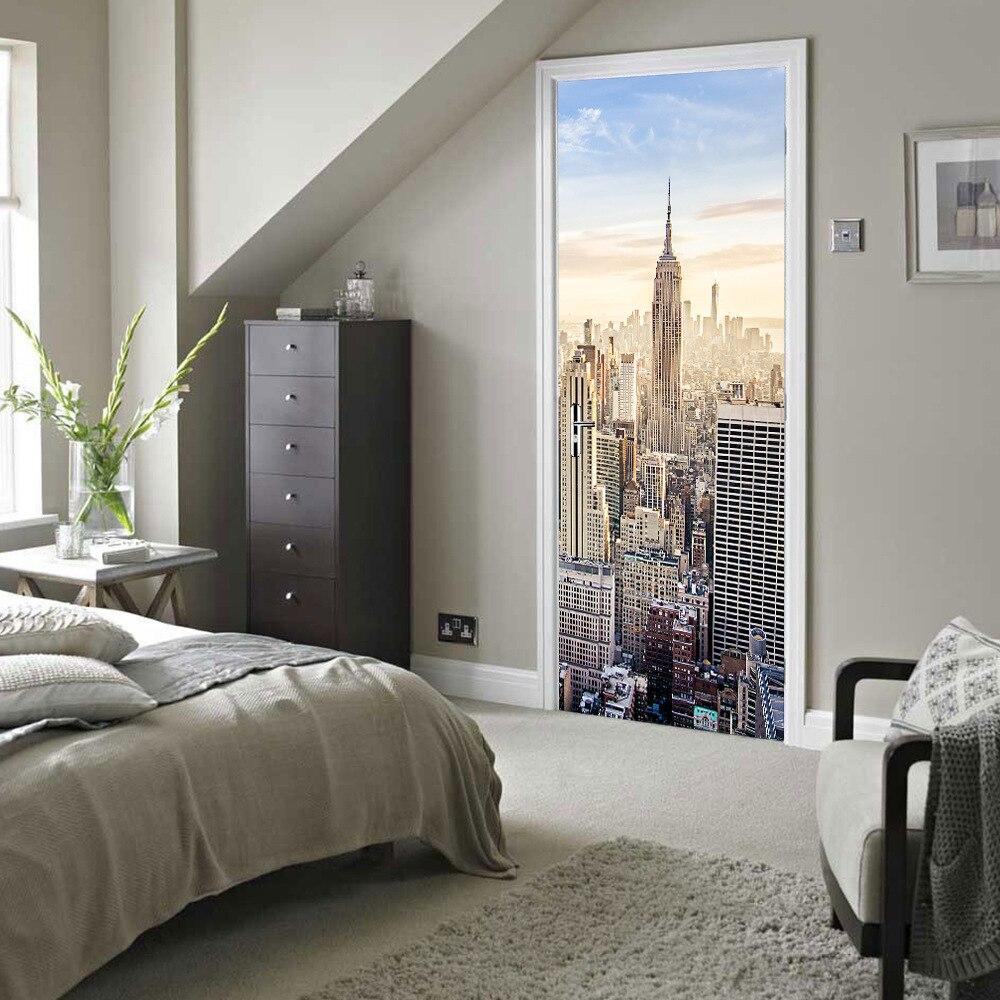 Adesivos Vintage Para Porta De Nova York