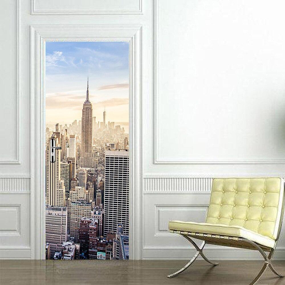 Adesivos Vintage Para Porta De Nova York