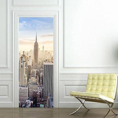Adesivos Vintage Para Porta De Nova York