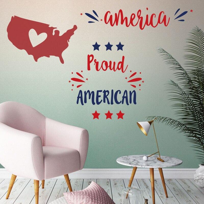 Decalques Vintage Dos Eua