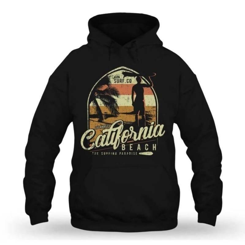 Moletom Com Capuz Vintage West Coast