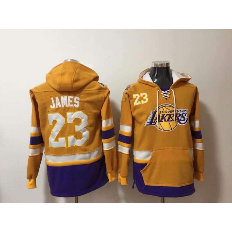 Moletom Vintage Lakers Amarelo