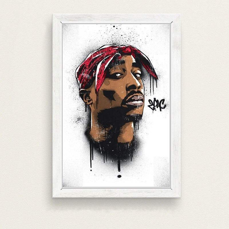 Placa Vintage 2pac