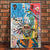 Pintura Vintage Abstrata