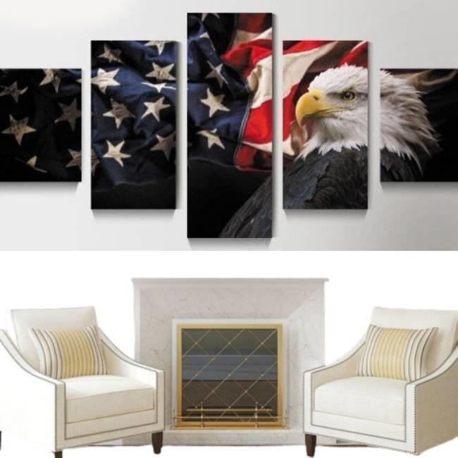 Pintura Vintage Americana