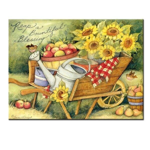 Pintura Vintage De Fazendeiro