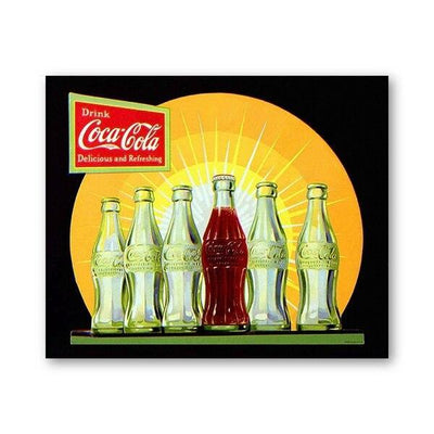 Pintura Vintage Da Coca-Cola