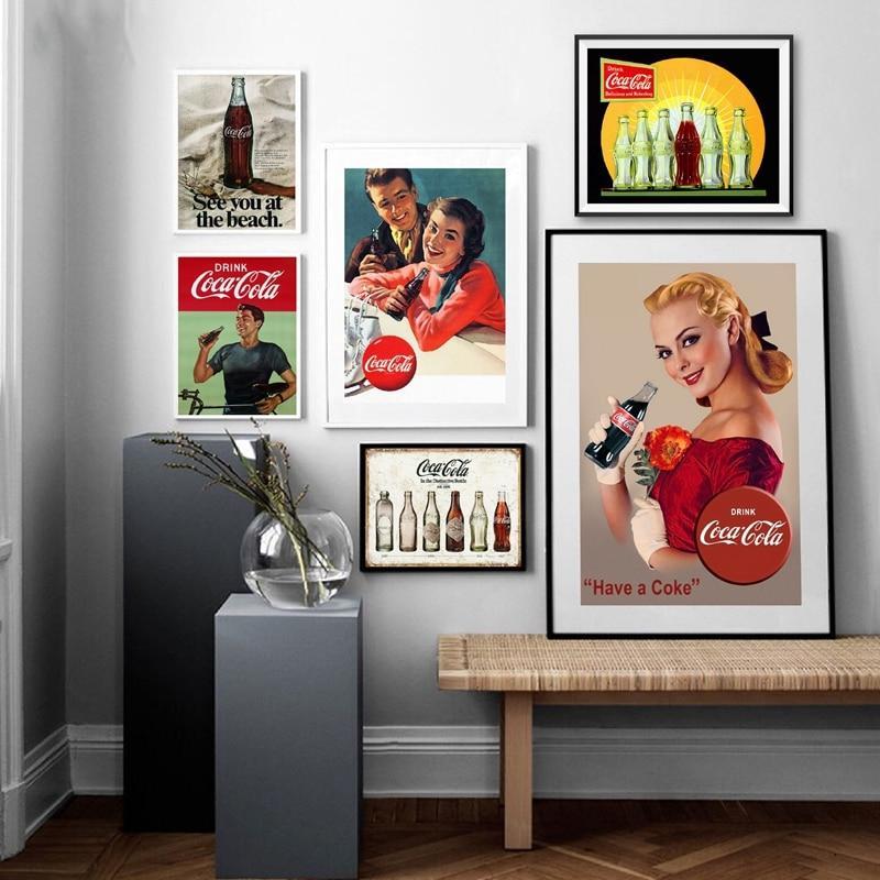 Pintura Vintage Da Coca-Cola